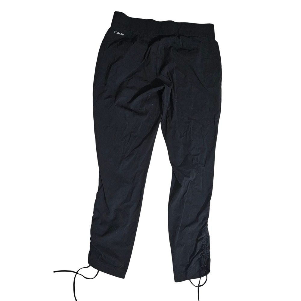 Columbia Womens Black Activewear Hiking Pants Cinch Hem Size Medium